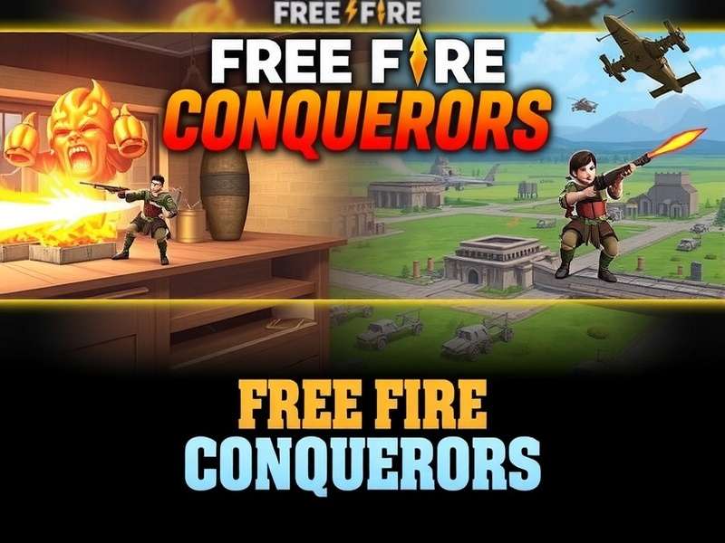 Free Fire Conquerors Battle Action Free Fire Conquerors Gameplay